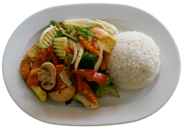 Wok Gemüse Gung Pao (leicht schaft)