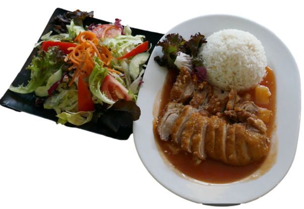 Knusp. Ente mit Süß Sauer Soße