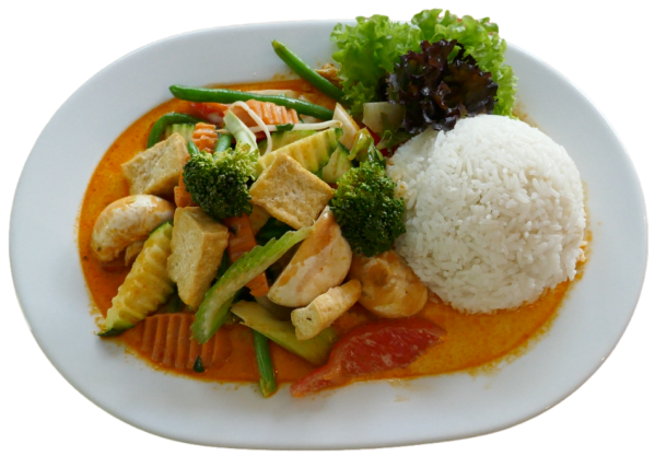 Wok Gemüse Curry Soße (leicht scharf)