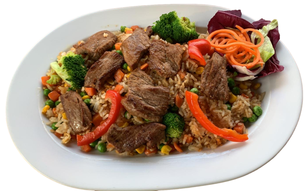 Rindfleisch Bratreis