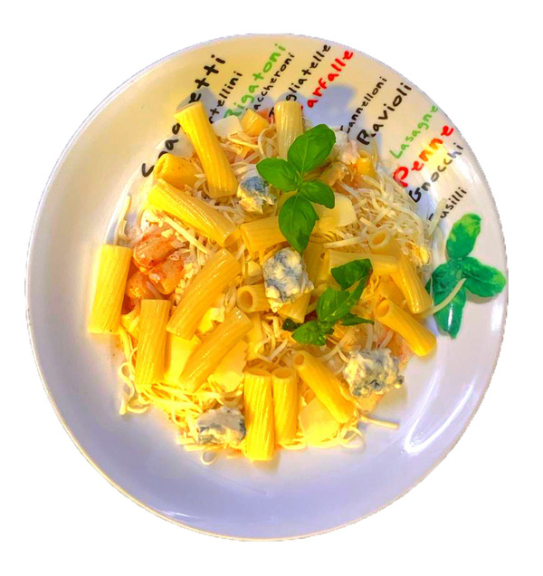 Rigatoni 4 Käsesorten